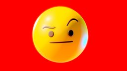 Questioning Face Emoticon Emoji or Smiley face, symbol, cute, chat, happy, people, comic, fun, care, question, smart, sign, icon, head, yellow, smile, facial, know, emoticon, idea, expression, illustration, think, wonder, confused, smiley, gestures, uncertain, character, cartoon, design, man, animation, animated, ball, funny, rigged, hand, person, thoughtful, questioning, puzzled