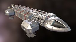 Eagle Transporter (Space:1999) 2001, celestia, spacecraft, 1999, 3d, c4d