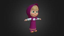 Masha toon, cartoons, masha-medved