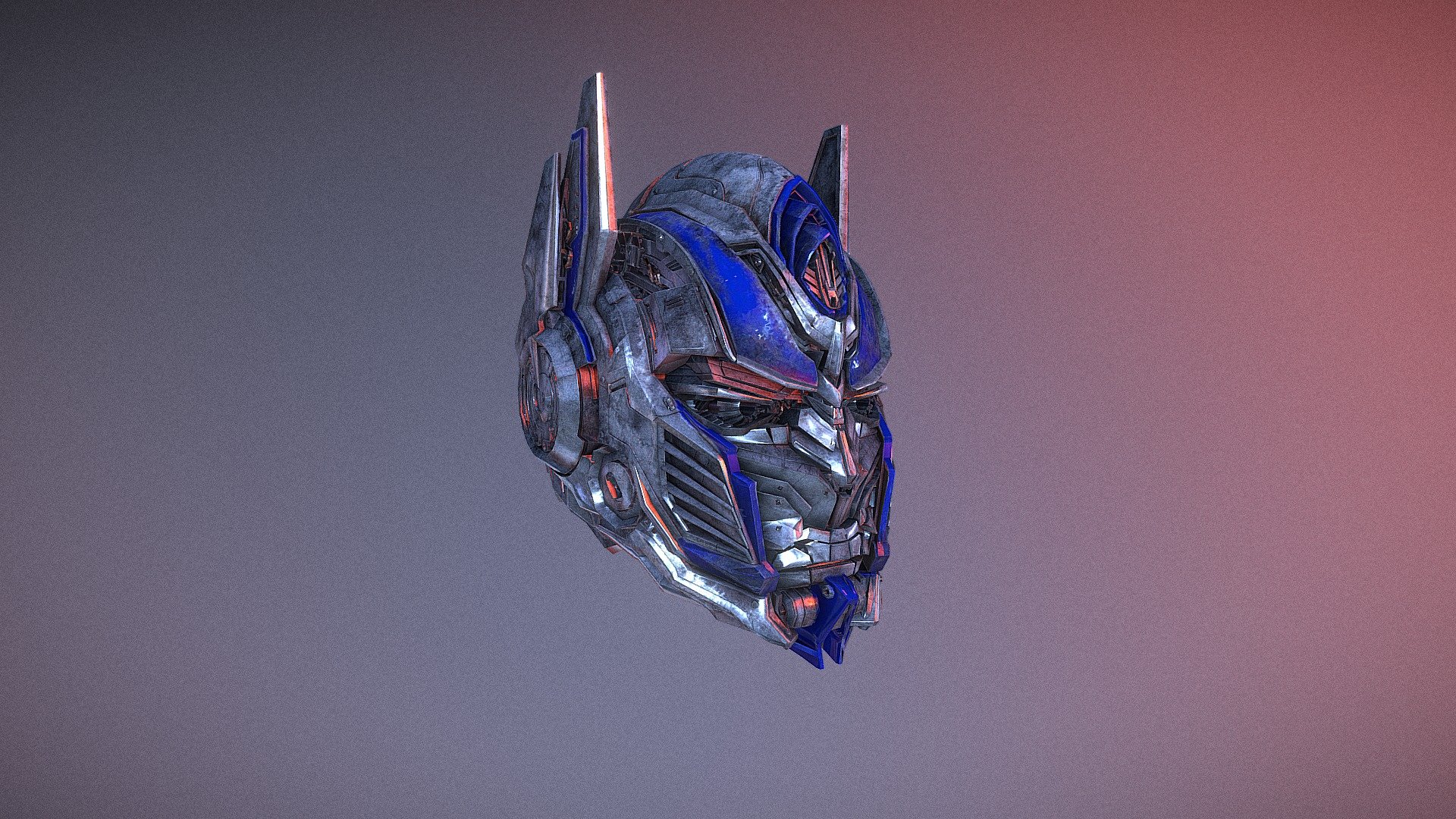 Transformers: The Last Knight
Optimus Prim toys head
i'm printing it to replace my DMK03's head,but that's not enough,
and then， I replace all of armor for DMK03