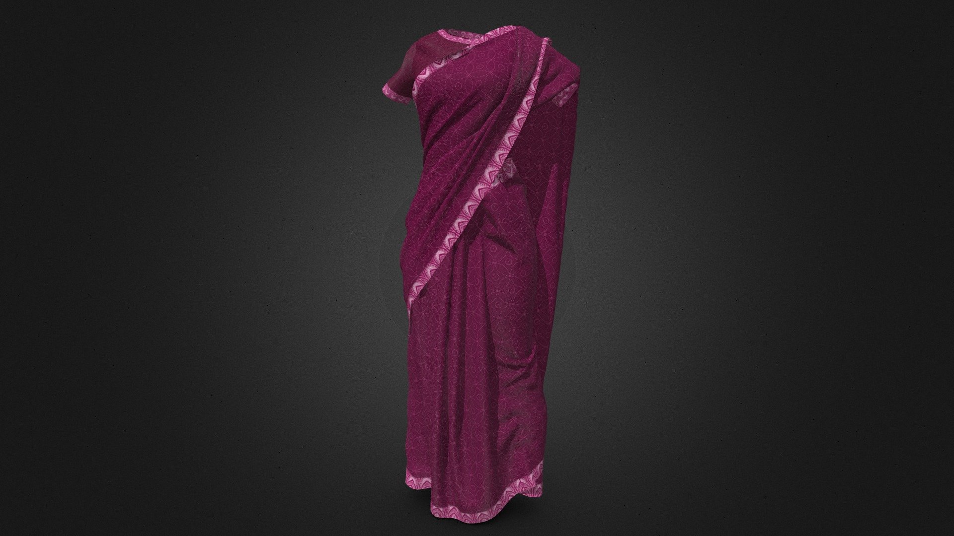 This 3D model of a traditional saree can be use in games. With its intricate details and vibrant colors, it adds a touch of authenticity and culture to any virtual setting. Designed to be lightweight and efficient, it can be easily integrated into any gaming platform without sacrificing quality.

The model can be easily imported and integrated into your game project. With high-quality textures and materials, this 3D model will add a level of authenticity and detail to your game that will enhance the overall player experience.

It contains 4k PBR Texture. 

Vertices: 26334 Triangles: 51776