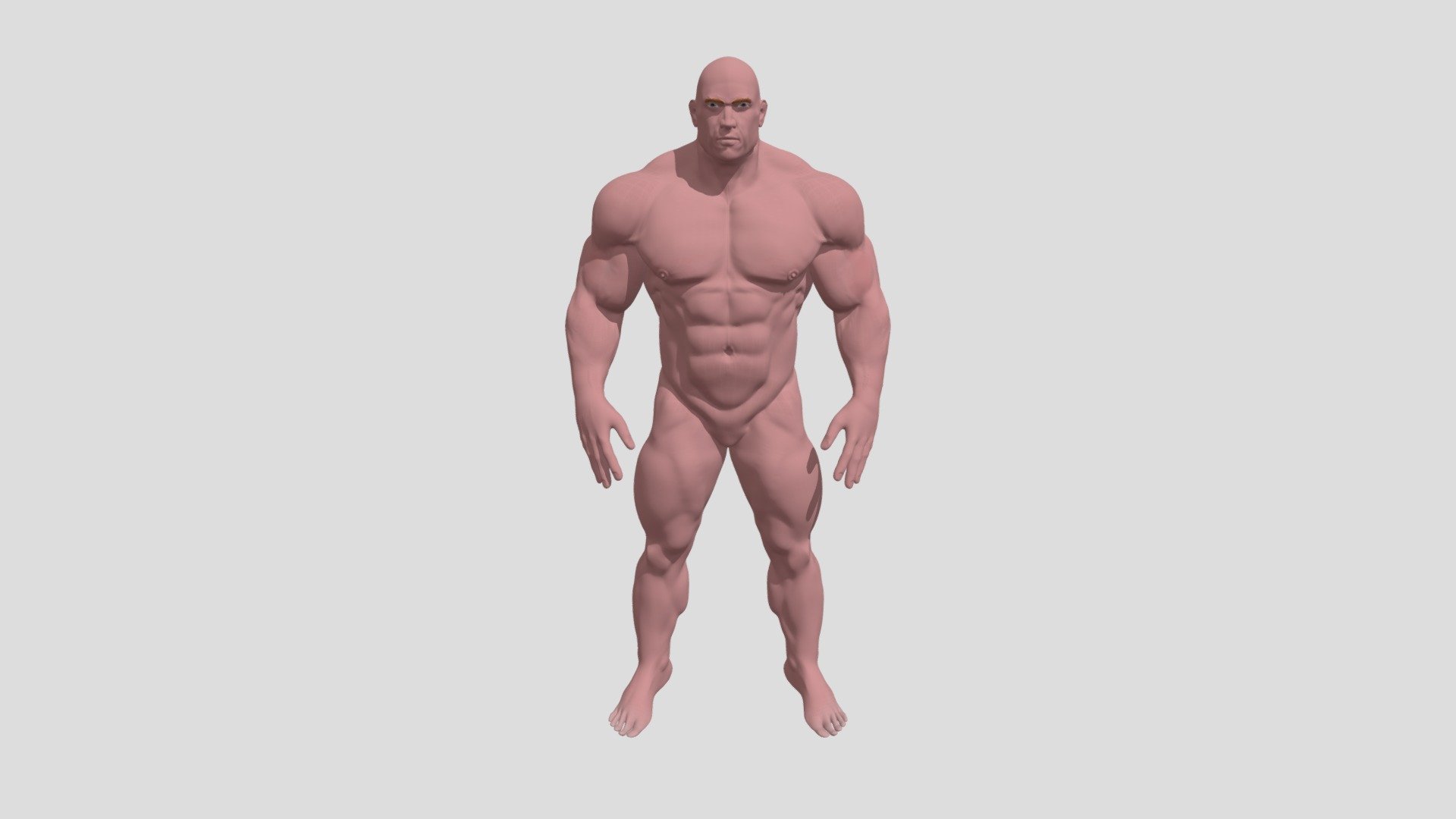 this basemesh bodybuilder anatomy 
you can use is in many stuf 
this fbx file 
for more information ask me