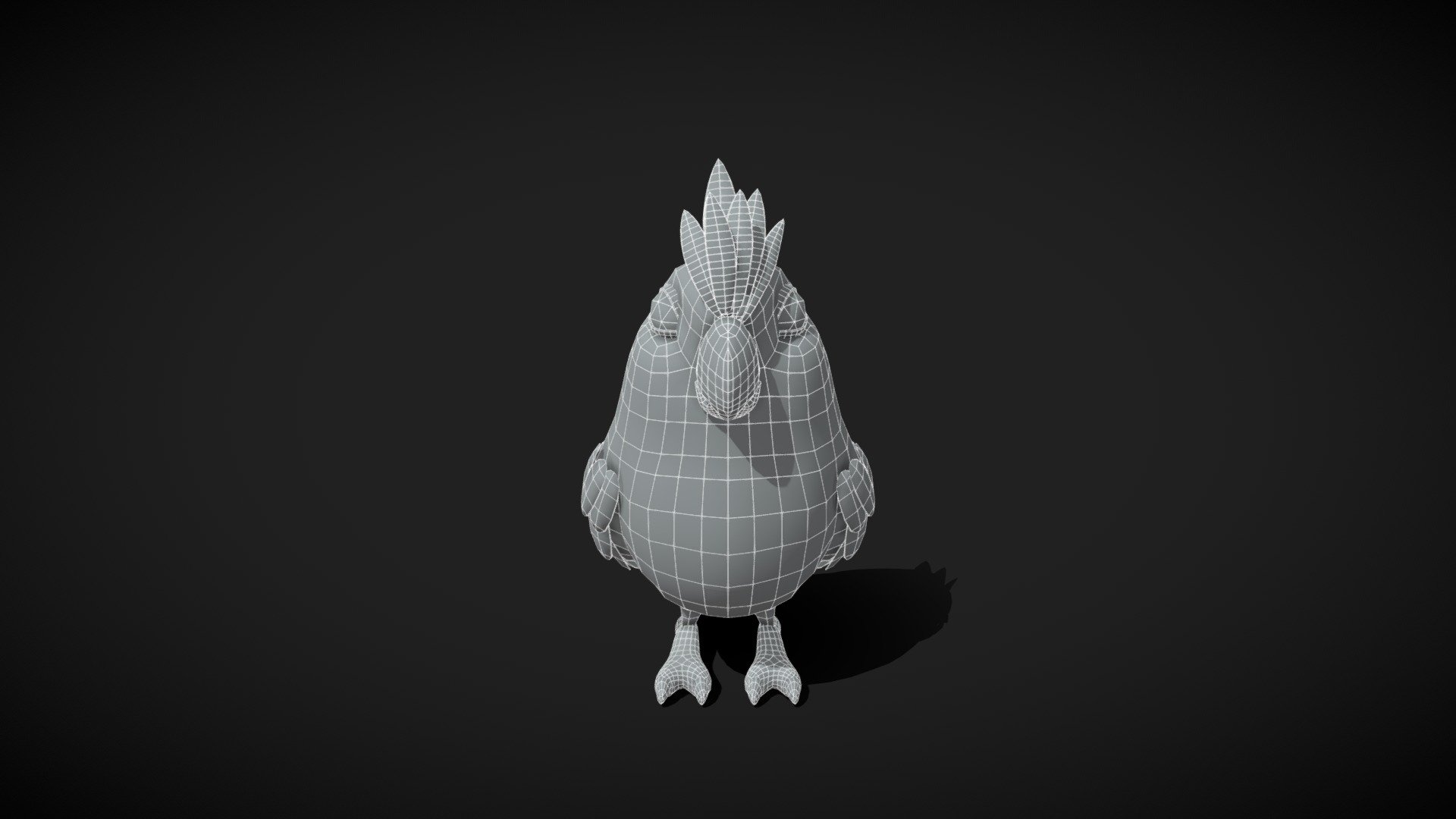 Cartoon Parrot Bird Base Mesh 3D Model  is completely ready to be used as a starting point to develop your cartoon parrot-like birds.

Good topology ready for animation.

Technical details:




File formats included in the package are: FBX, OBJ, GLB, ABC, DAE, PLY, STL, x3d, BLEND, gLTF (generated), USDZ (generated)

Native software file format: BLEND

Polygons: 4,828

Vertices: 5,192

Blender scene included.

You can purchase the model on Superhive/Blender Market: https://superhivemarket.com/products/cartoon-parrot-bird-base-mesh-3d-model