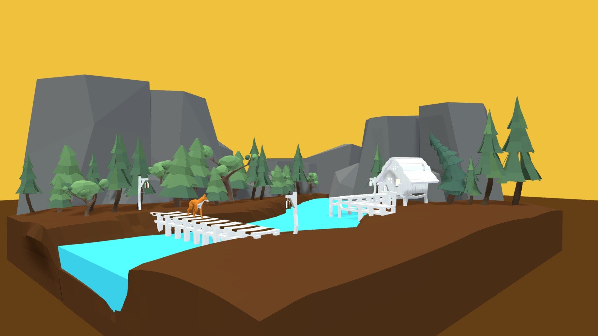 Low Poly Isometric Forest Model

Created on Blender

Easy to change colors

Extra fast render, extra easy