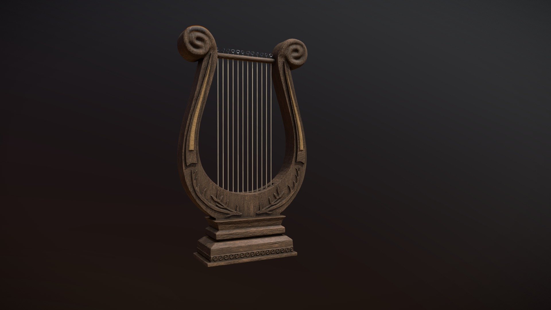 This is game ready asset made almost fully in Houdini. 
Ornaments done in Houdini as well.

My Arstation - https://www.artstation.com/zdmit