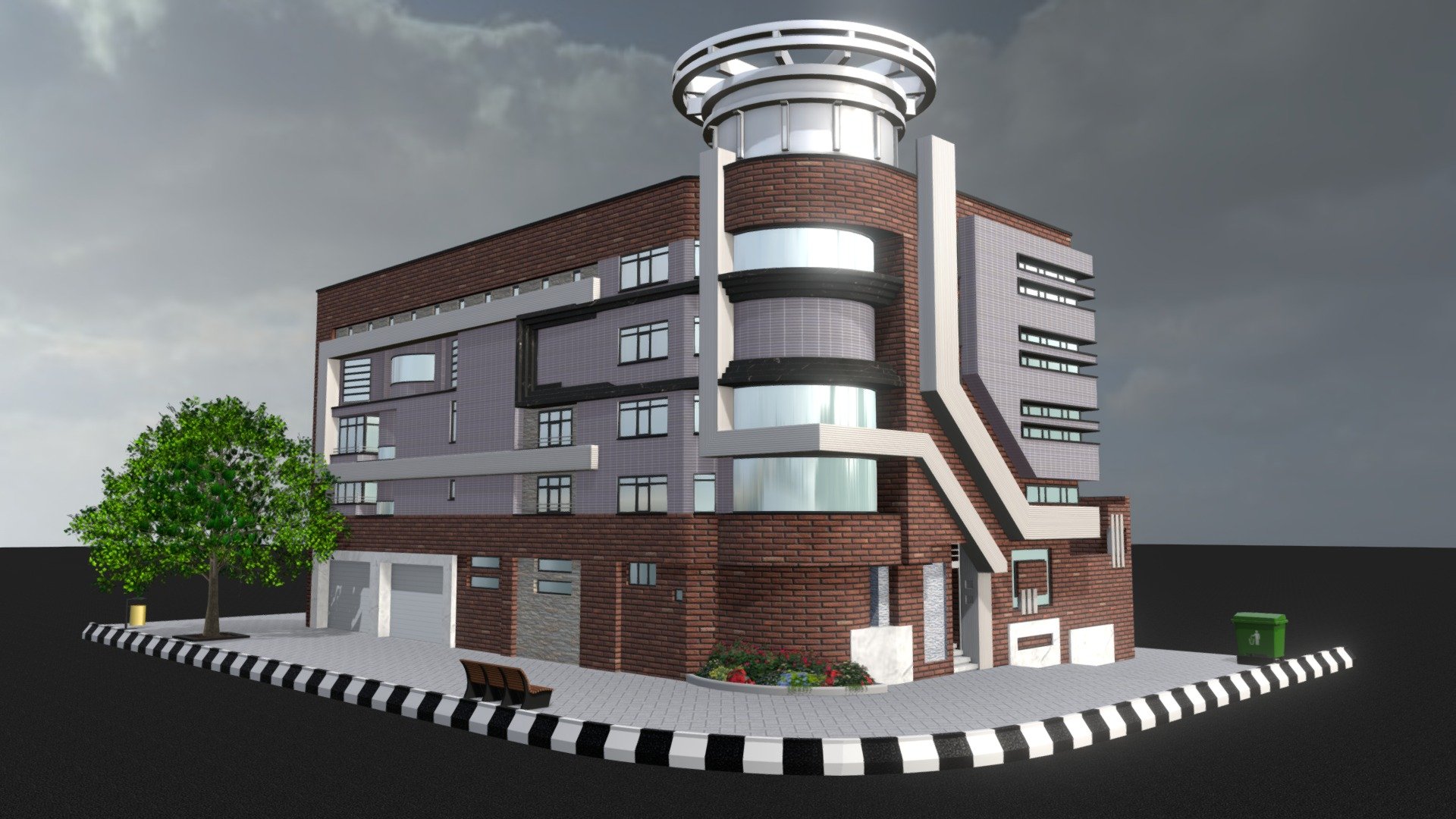 Highly detailed 3d model of Building set with all textures, shaders and materials. It is ready to use, just put it into your scene.

Click on the link to see more models : https://sketchfab.com/GbehnamG/store

If you need personalized 3d models , feel free to contact at: mr.gbehnamg@yahoo.com