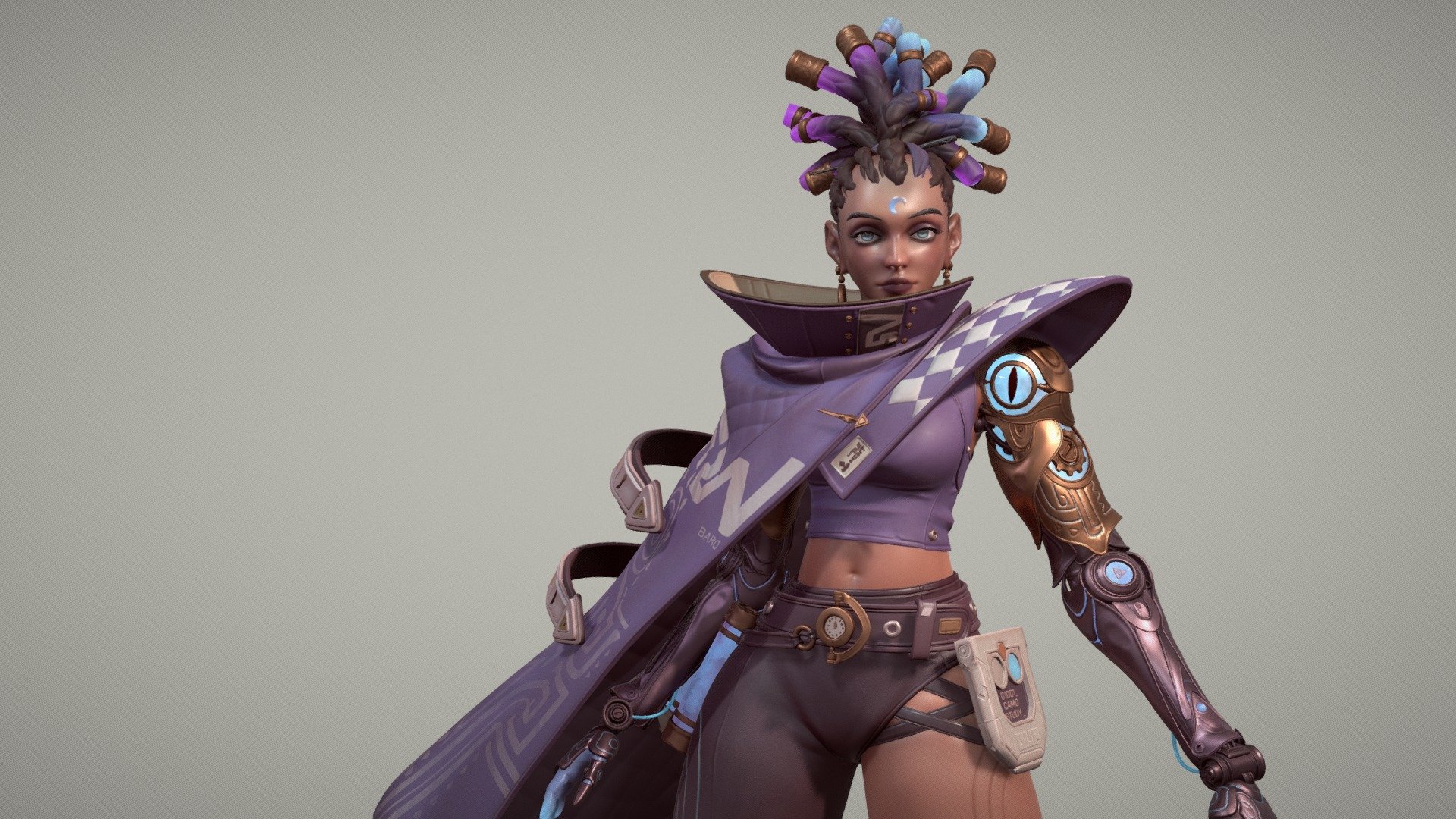 Personal project during those short summer days. I tried to focus on practicing my modeling with this one with the robotic hand - and I'm happy with the result!

Renders > https://www.artstation.com/artwork/NyJ1kb

The concept was made by 
L zz : https://www.artstation.com/artwork/ob6WDk