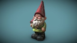 Garden dwarf - Nano da giardino garden, nano, hd, dwarf, scansione, 4k, giardino, daniele, caccavale, photogrammetry, 3d, model, scan, digitalizzazione