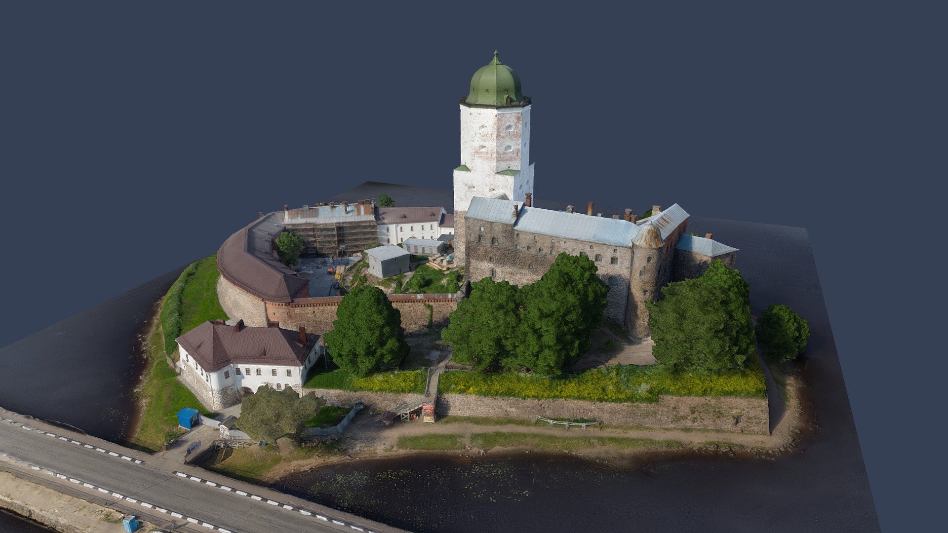 Vyborg Castle is a Swedish-built medieval fortress around which the town of Vyborg (today in Russia) evolved. It was originally constructed in the 1290s on the site of Karelian fortress after the Third Swedish Crusade to Finland. The town was originally located inside the outer fortifications of the castle.

Wikipedia page: https://en.wikipedia.org/wiki/Vyborg_Castle

Location: https://goo.gl/maps/WkhgHWRtDzyWM7g68

Panorama: https://goo.gl/maps/xRVsEyfnD3R6PupA6

June 2021

Вы́боргский за́мок (фин. Viipurin linna, швед. Viborgs slott) был возведён шведами в 1293 г. на небольшом острове (170 х 122 м) в Финском заливе. Замок на воде является древнейшим из выборгских укреплений. В России это один из немногочисленных полностью сохранившихся памятников западноевропейского средневекового военного зодчества, сейчас в нём располагается государственный музей.

Статья в Википедии: ru.wikipedia.org/wiki/Выборгский_замок

Местоположение: yandex.ru/maps/-/CCUq7XHH0A

Панорама: https://yandex.ru/maps/-/CCUq7XTNpA