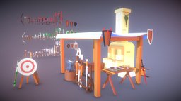 Demonic|Elven|Human Poly Weapons pack (70) hammer, spear, soldier, smith, demonic, fight, bow, medieval, elf, market, table, arms, blacksmith, elven, archer, anvil, mace, fire, furnace, ranged, polearm, pickaxe, coal, ingot, optimized, halberd, knife, low-poly, mobile, axe, sword, stylized, fantasy, human, shop, war, dagger, shield, knight, magic, blade, steel