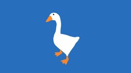 Entitled Goose -  Untitled Goose Game goose, game, model, animal, househouse, untitledgoosegame