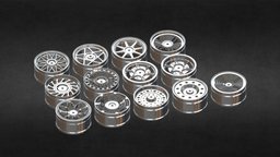 Alloy Wheel Rims (Free) tree, wheel, flying, forest, bird, birds, flower, pack, rims, alloy, car, noai
