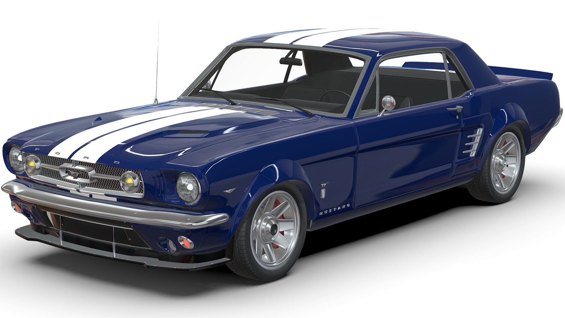 The first-generation Ford Mustang was manufactured by Ford from March 1964 until 1973. The introduction of the Mustang created a new class of automobiles known as the pony cars. The Mustang’s styling, with its long hood and short deck, proved wildly popular and inspired a host of competition.