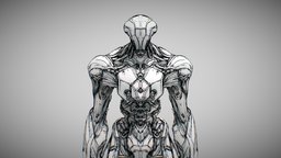 MechSketch001 mech, greasepencil, blender