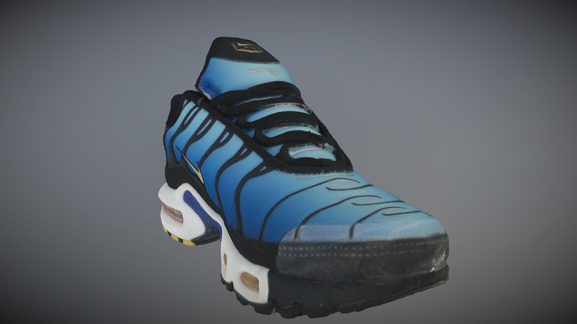 Nike Air TN sportswear shoes. Scanned by photogrammetry.