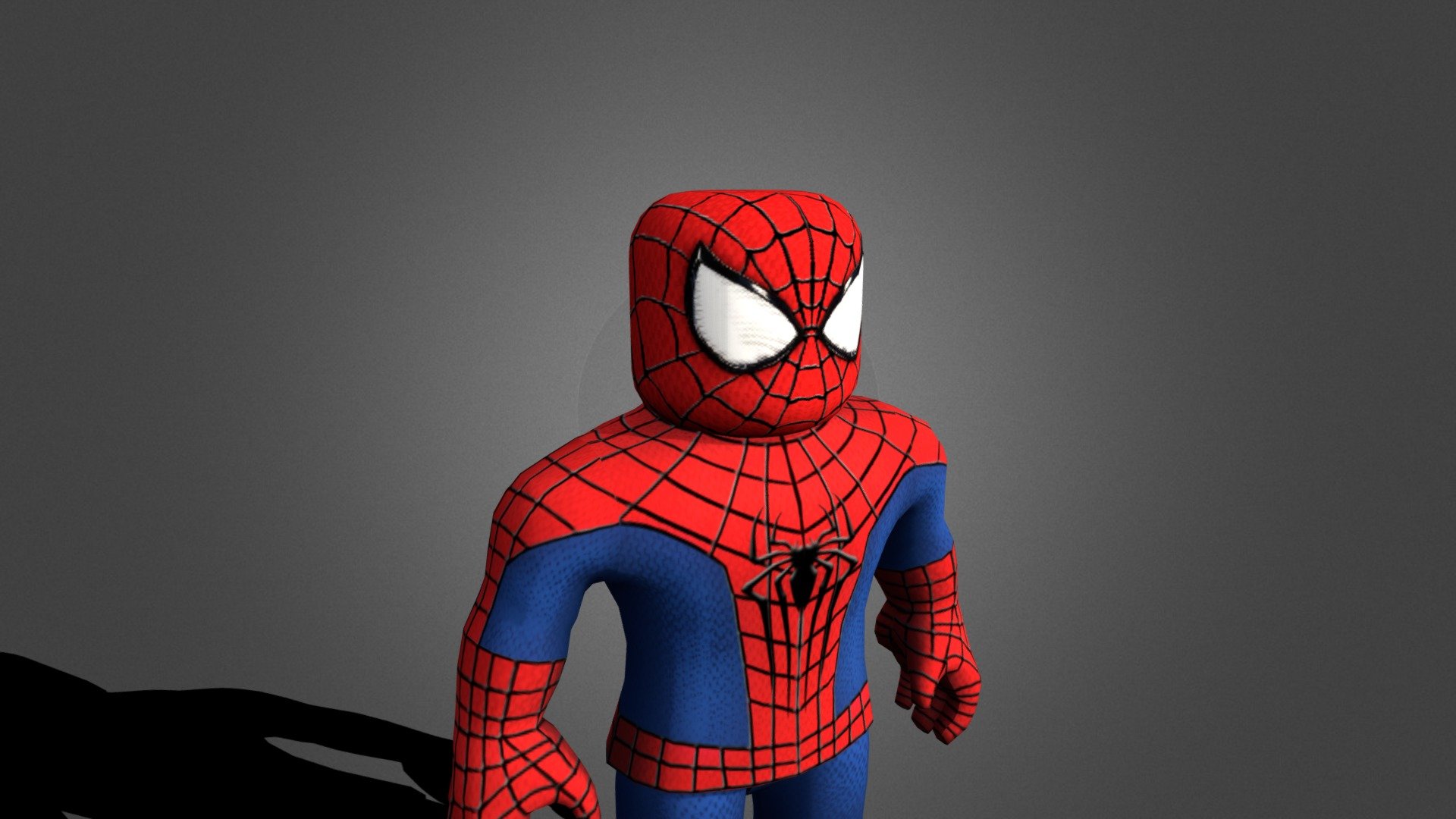 this is the model of the spiderman version roblox