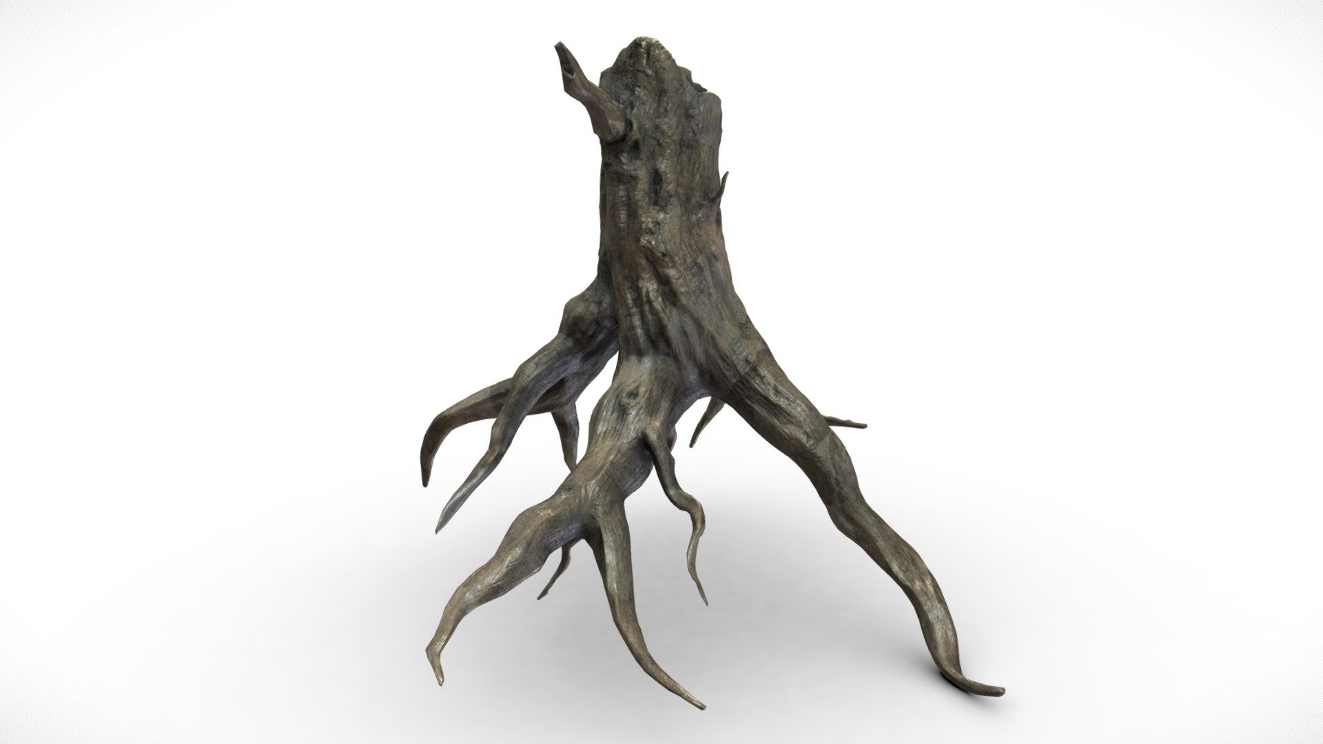 This Tree Mesh is made up of 1 UV Map, with 4096x4096 resolution.
Textures contained are:
- Diffuse
- Metallic
- Normal
- Roughness