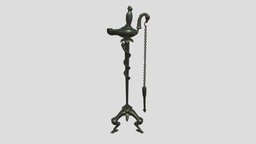 Roman Oil lamp Stand lamp, pompeii, archeology, pompei, stand, oil, fire, roman, oillamp, lampstand