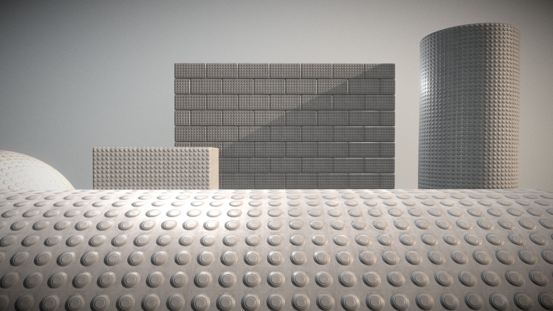 Here is a seamless and tileable texture-set for tactile warning surfaces (Tactile Walking Surface Indicators) to assist pedestrians who are visually impaired, as you can find at bus stops or train platforms. 



Texture size 4k. 

** Included texture types:**




Colormap

Normalmap

Ao

Displace/Bump





