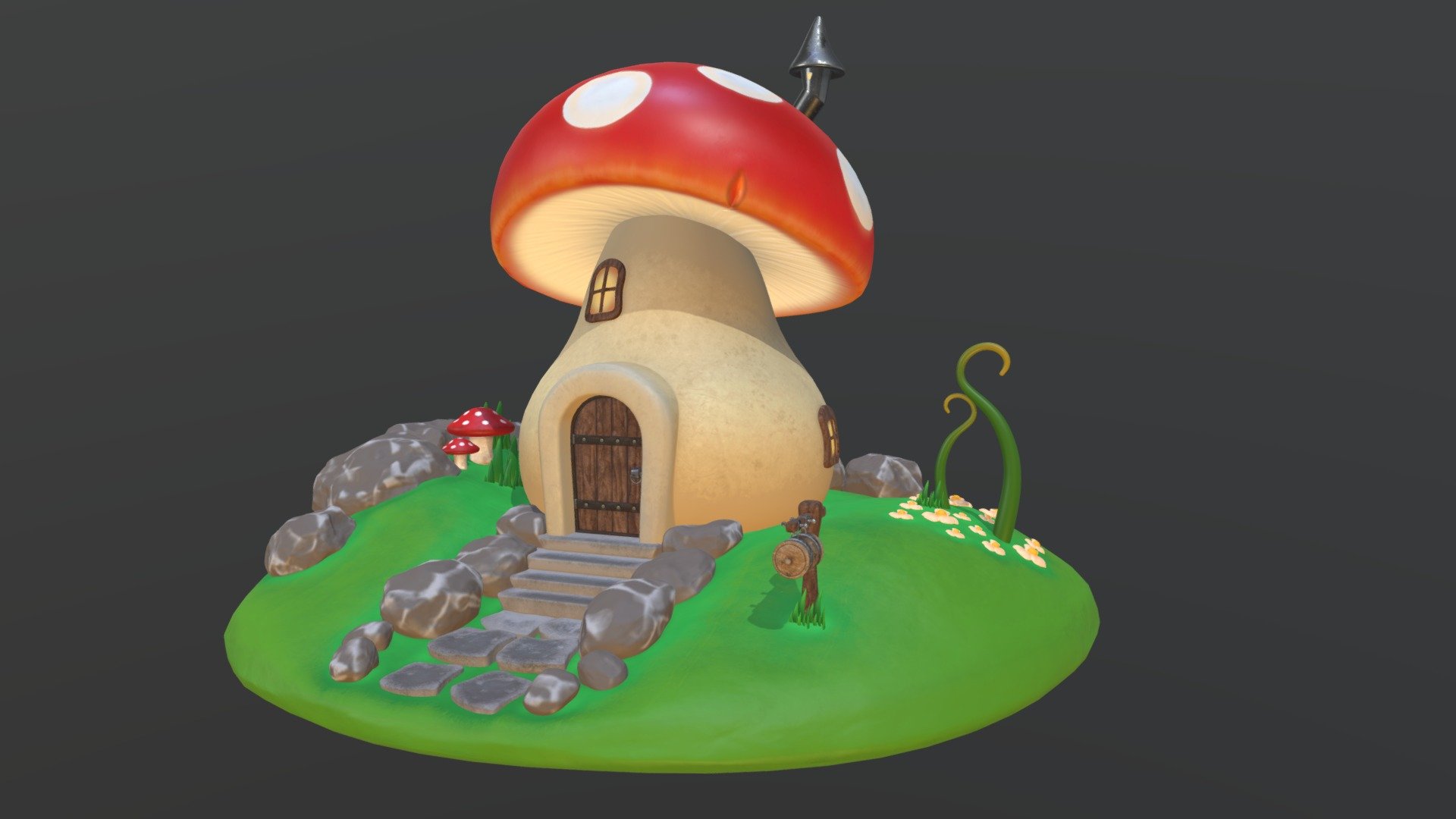 This is high quality, middle poly 3d model ready for game, advertising or cartoon.




Faces 121428

Verts 122101 

Archive includes:




obj

fbx

Project Maya

File Maya 2022 (.mb)

Folder with PBR Textures Metall/Roughness4K Textures - normal, roughness, base color, metalnes (png)

Marmoset file (.tbscene)

file  substance painter (.spp)

Folder with hdri used in rendering

Clean topology based on quads.

All models is completely UVunwrapped.

All nodes in the outliner and material have been clearly named.

Lights and Render  setting are included in the  scene. Just hit render.

Versions of programs that are included in the folder:




Maya 2022

FBX version 2020.1 Release (d10e52a2a)

Arnold Core 6.2.0.1

Marmoset Toolbag 4 v4.04(4043)2022

Adobe Substance 3D Painter 7.3.0 build 1272
