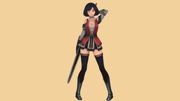 Warrior fanart, kim, modeling3d, jungon, zbrush