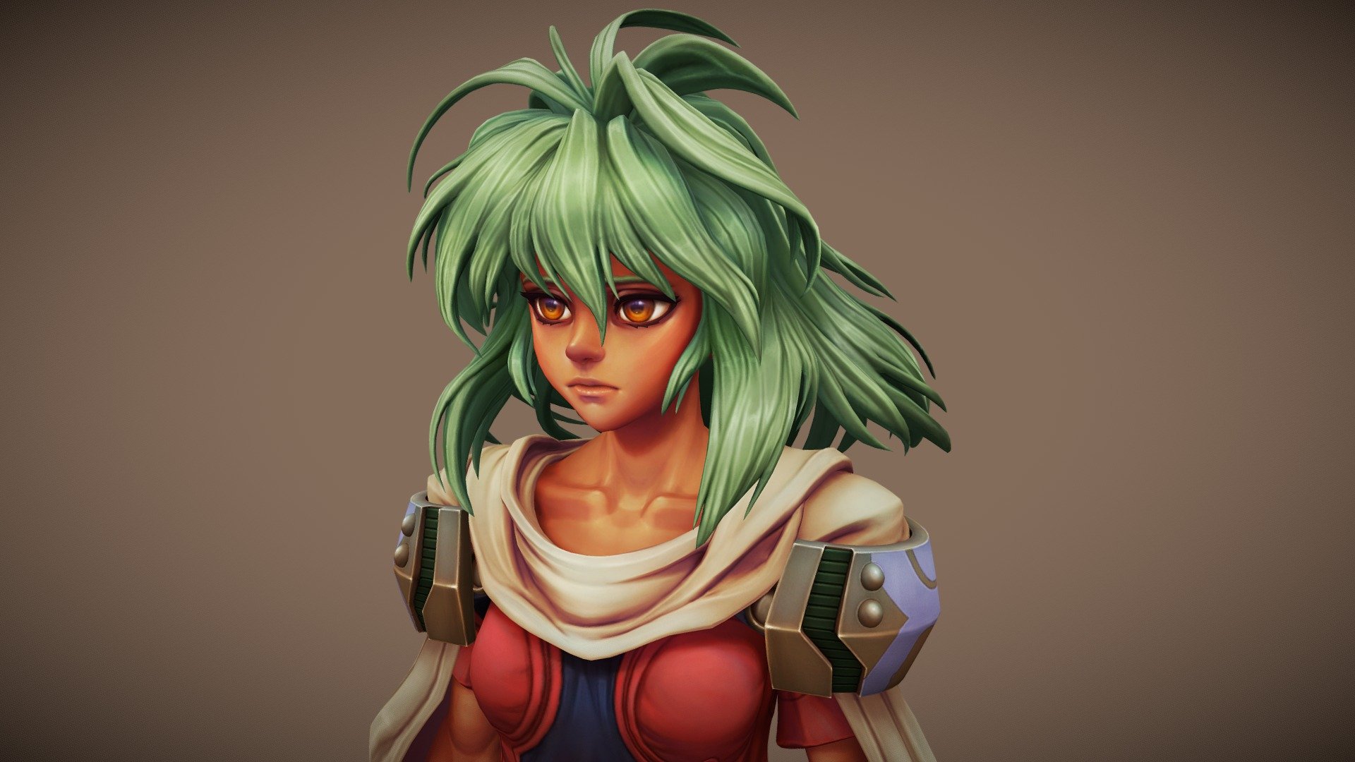 Fanart of Emeralda from Xenogears for the 3dBustChallenge.
Artstation link here: https://www.artstation.com/artwork/A9lmEq