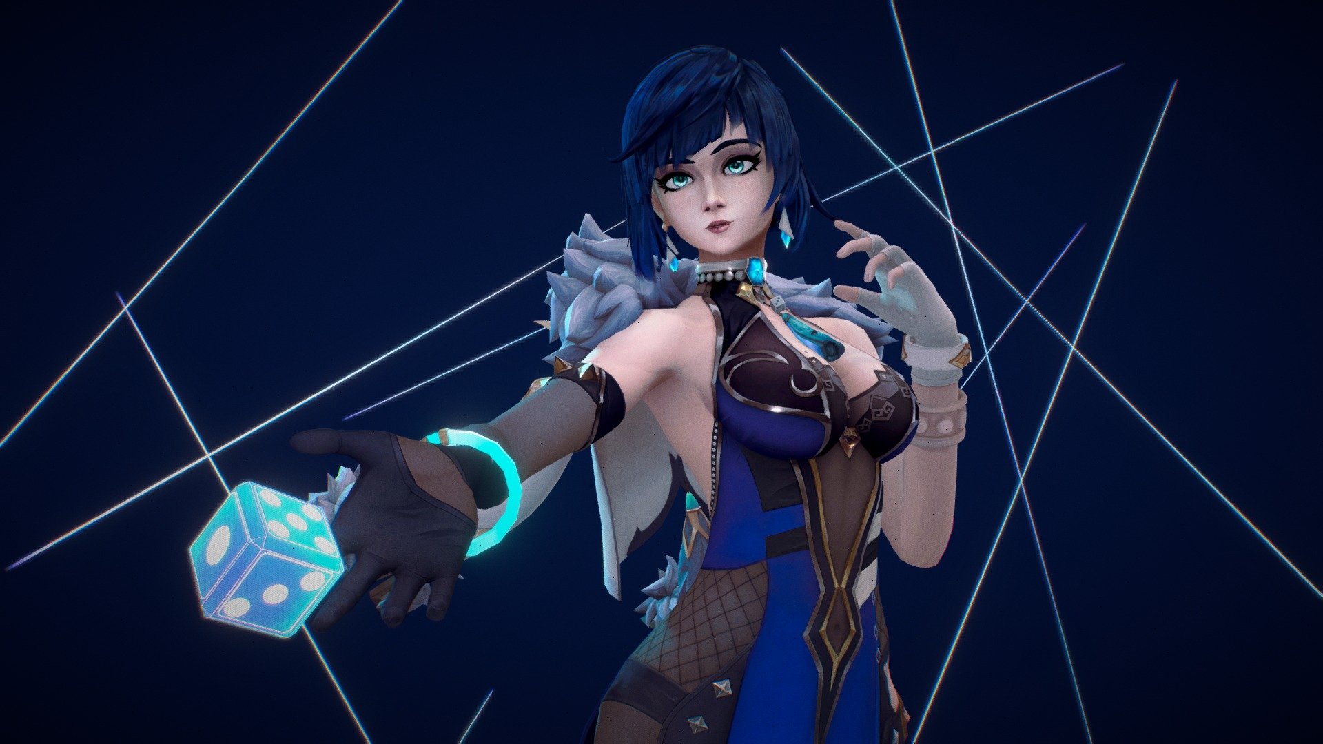 New model dedicated to the character Yelan from the game Genshin Impact.




Model created: CataRackta ArtStation: https://www.artstation.com/catarackta twitter: twitter.com/CataRackta deviantart: deviantart.com/catarackta pixiv: pixiv.net/en/users/65276336 




Used software: Zbrush, Photoshop, 3D Coat, Cinema4D, Marmoset Toolbag.




