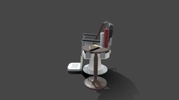 Barber Nike Chair substancepainter, substance