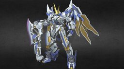 XC-03 Stagx I Game Ready Mecha Asset battleship, toy, starship, superhero, mecha, actionfigure, colony, superrobot, modelkit, weapon, starwars, axe, plane, gundam, war, robot, spaceship