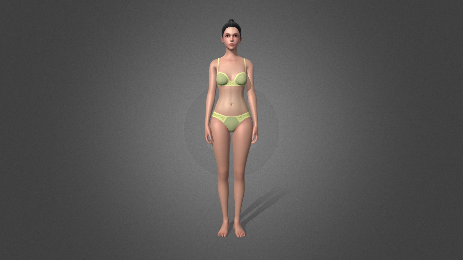 Base female mesh 1
