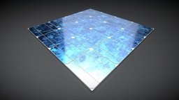 Polycrystalline Solar Panel (2) 4x4 (High-Poly) power, solar, cell, energy, roof, module, electricity, sun, panel, part, 3dhaupt, blender28, pbr, industrial, polycrystalline