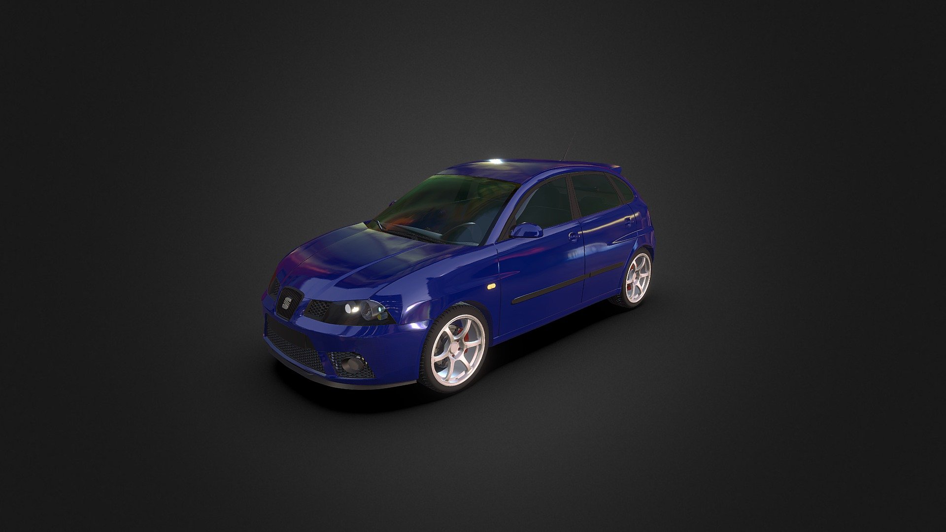 2007 Seat Ibiza 6L. Modeled in 3DStudioMax.

Model available for purchase:
https://artstn.co/m/LG1RL