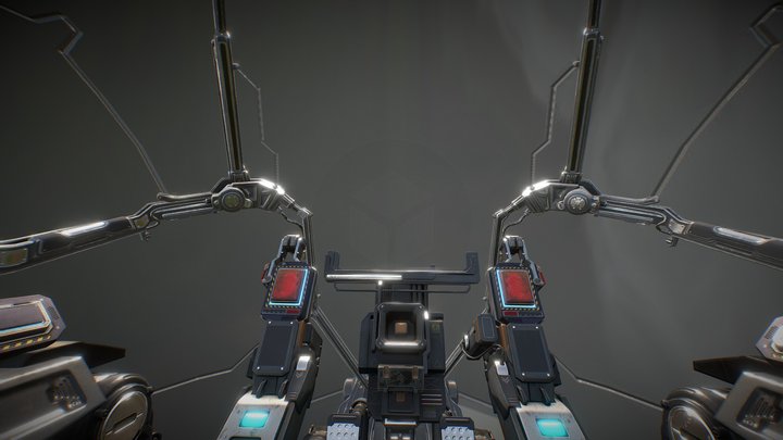 USFF Cockpit mech, cockpit, archangel, hellfire, usff