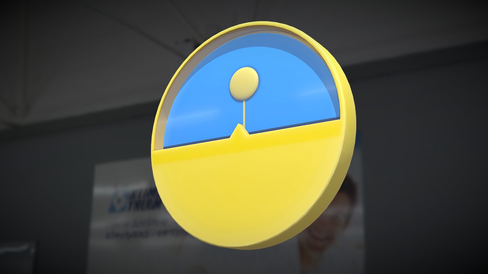 That gold/yellow clock from minecraft made into this version of a 3D model.

3D MODEL




Includes FBX file with embedded textures

Includes OBJ and MTL files with textures folder

Includes BLENDER file

The Glass Effect (OPACITY EFFECT) is done here in Sketchfab. You have to manually tweak it on whatever 3D software youre using.

LOW POLY
