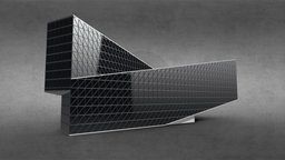 Japan Tobacco International Building office, green, modern, japan, sustainable, international, innovation, urban, reflection, transparent, facade, tobacco, elegant, minimalist, corporate, ecology, swiss, headquarters, switzerland, architecture, glass, blender, lowpoly, design, modular, steel