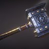 Doomhammer warcraft, hammer, blizzard, horde, thrall, mace, skyrim, worldofwarcraft, doomhammer, johnskyrim, tesv, wow