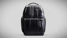 Backpack_Leather leather, cloth, gadget, fashion, clothes, bag, pixologic, backpack, gadgets, allegorithmic, polyester, substancedesigner, substancepainter, maya, lowpoly, zbrush, 26k
