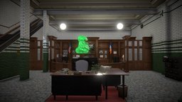 Ghostbusters Firehouse Interior ghostbusters, slimer, firehouse, interior
