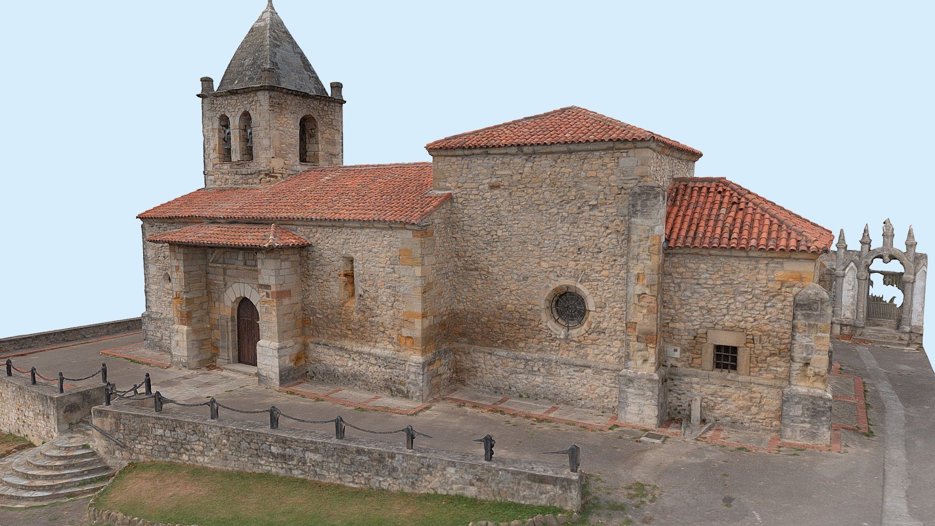 XVIII Century Church of Santiago
Its name speaks of its past, since its dedication is related to the Jacobean pilgrimage route, specifically with the secondary road that ran along the Cantabric coast, before joining the main road at the gates of Galicia. 

https://www.turismodecantabria.com/disfrutala/que-visitar/375-iglesia-parroquial-de-santiago