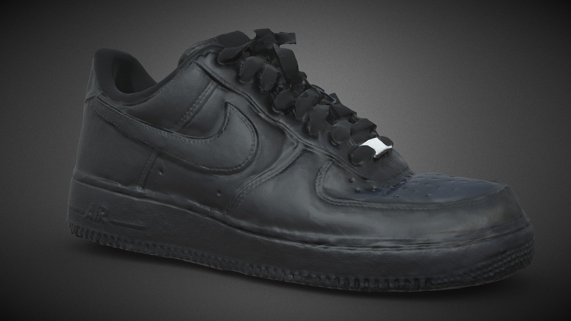 Famous Nike Air Force One scan. 
Scan of 179 shots  with DSLR Sony a300, process with Reality Capture. Low poly model with 4K textures