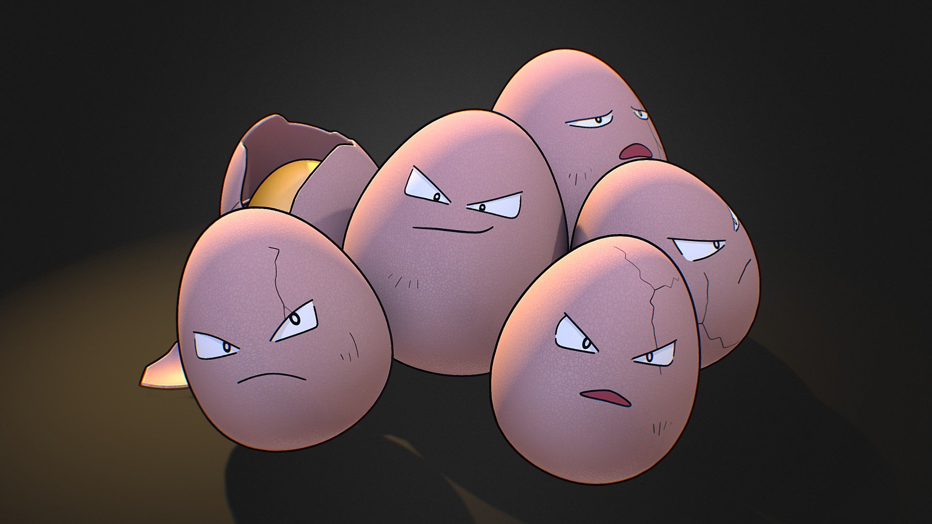 Five pokemons in one.