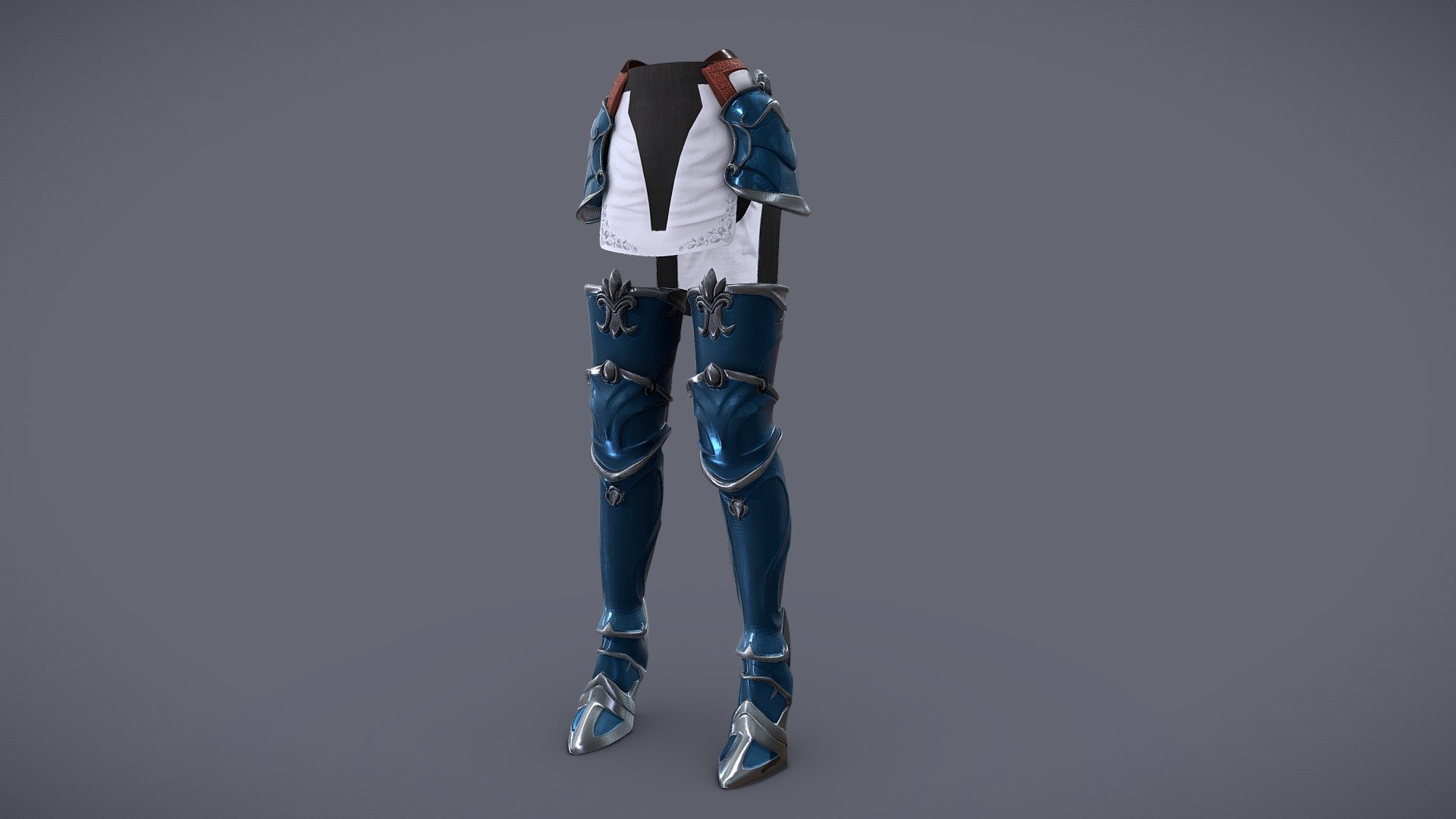 Can be fitted to any character

Clean topology

No overlapping smart optimum unwrapped UVs

High-quality realistic textures

FBX, OBJ, gITF, USDZ (request other formats)

PBR or Classic

Please ask any other questions.

Type     user:3dia &ldquo;search term
