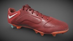 Nike Tiempo Football Shoes france, paris, shoe, football, women, shoes, soccer, nike, tiempo, sdrn, photoscan, photogrammetry, scan, sport, nikefootball