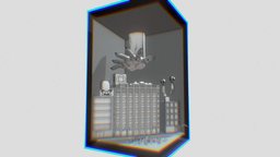 CHAINSAW MAN : HELL SUMMON scene diorama diorama, replica, manga, csm, chainsaw-man, chainsawman
