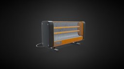 Vintage Heater - Tutorial Included heater, vintage, retro, electronics, equipment, old, substancepainter, substance
