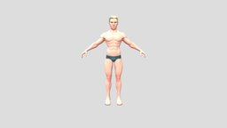 Stylized Male Character - Rigged rigging, basemesh, unreal, cartoony, characterart, game-ready, malecharacter, low-poly-model, cartooncharacter, male-human, low-poly-blender, male-character, stylizedcharacter, basemesh-male, unity3d, low-poly, blender, lowpoly, blender3d, stylized, male, rigged, male-body-base-mesh