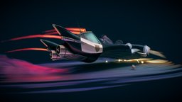 Police Chase police, chase, road, desoto, night, dynamic, futuristic-vehicle, cartoon, blender, blender3d, sci-fi, futuristic, car, city, stylized