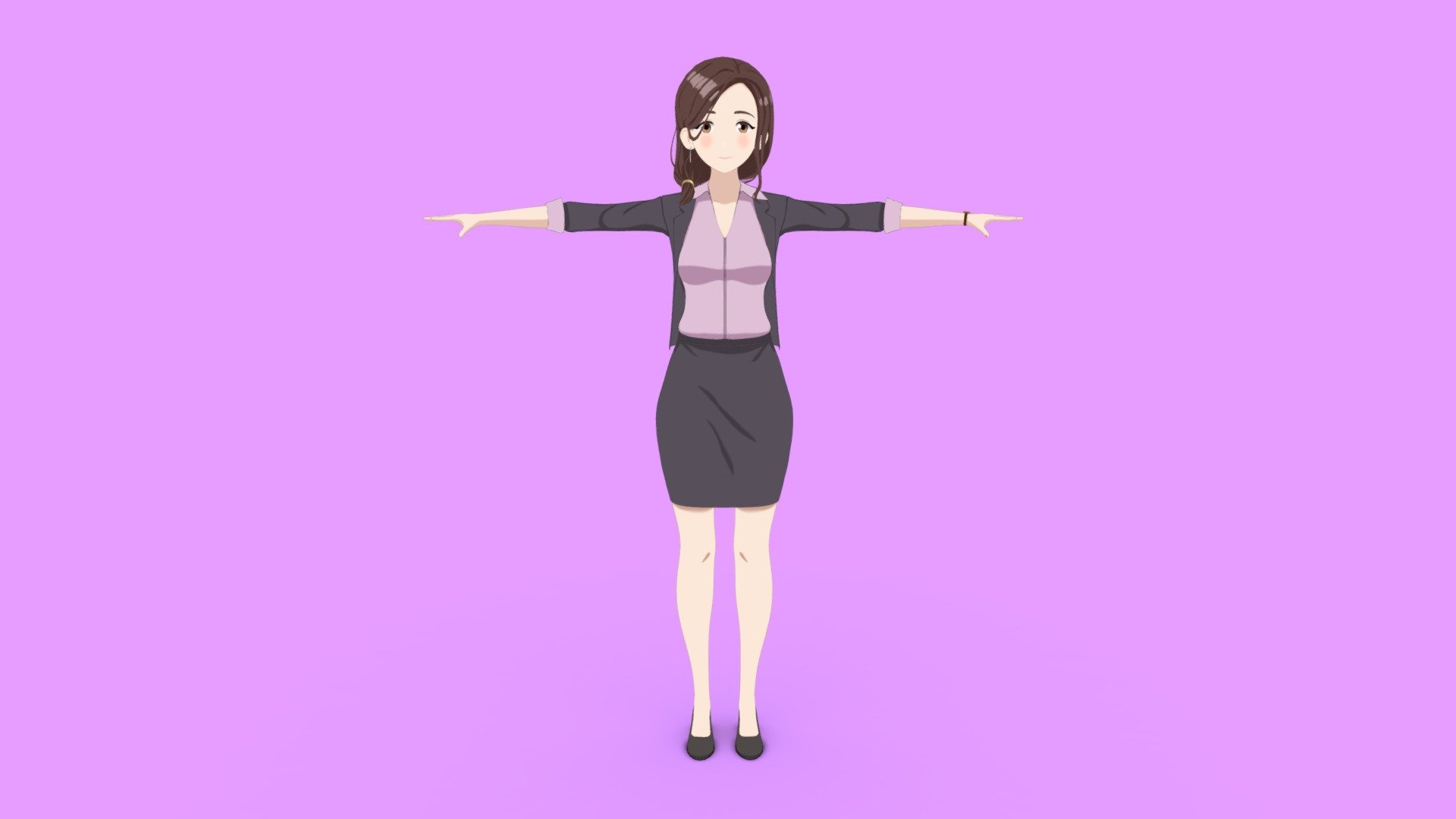 Airi Gotou is a supporting character in the Hige wo Soru. Soshite Joshikousei wo Hirou. series. She is Yoshida's boss at the IT company he is working for and his primary love interest.

Follow:
Instagram
Twitter