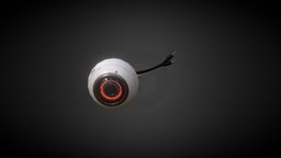 Mech Eye 01 indie, cyberpunk, augmented, deu, wip, cyborg, props, gameartist, substancepainter, substance, maya, lowpoly, gameart, zbrush, robot, highpoly, gameready, indieartist