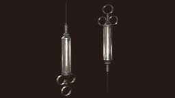 Antique Syringe victorian, lab, injection, vintage, laboratory, antique, equipment, survival, aaa, hospital, tool, old, medicine, needle, syringe, ue4, unrealengine4, gamereadyasset, aaa-game-model, hospital-equipment, unity, lowpoly, gameasset, medical, horror, gameready
